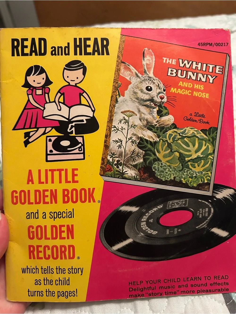 Vintage Kids Holiday 45 Record & Storybook Lot - Assorted